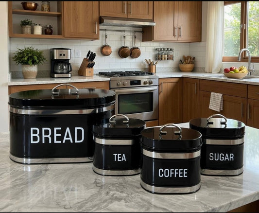 4pcs Bread Bin Set