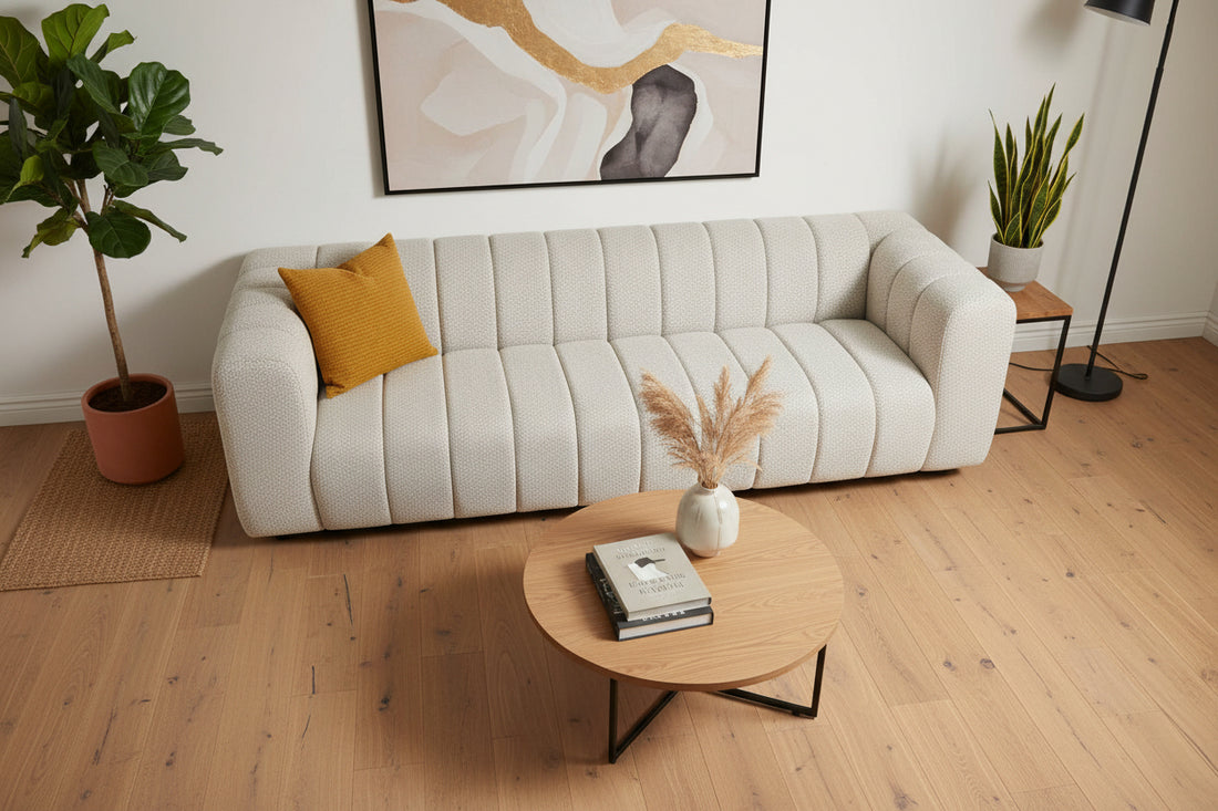greyish couch